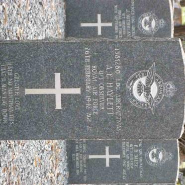 HAYLETT A.E. -1942