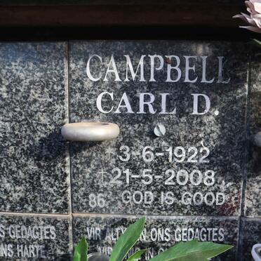 CAMPBELL Carl D. 1922-2008