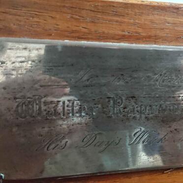 BURBEROW Walter Rapson