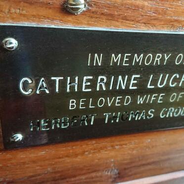 CROUCH Catherine Lucretia