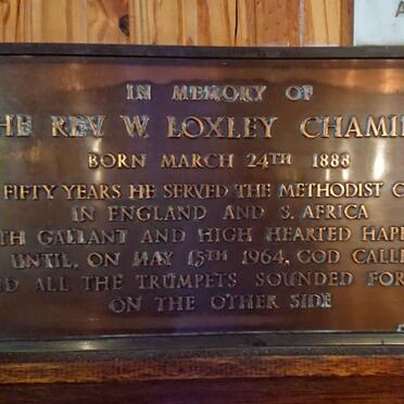 CHAMINGS W. Loxley 1888-1964