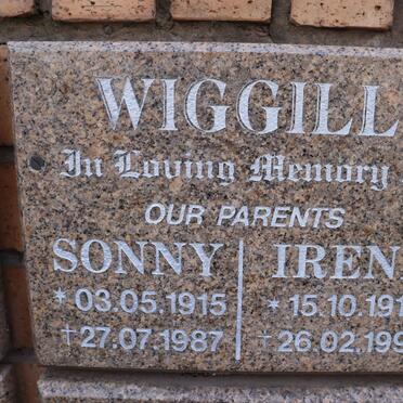 WIGGILL Sonny 1915-1987 & Irene 1913-1992