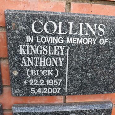 COLLINS Kingsley Anthony 1957-2007