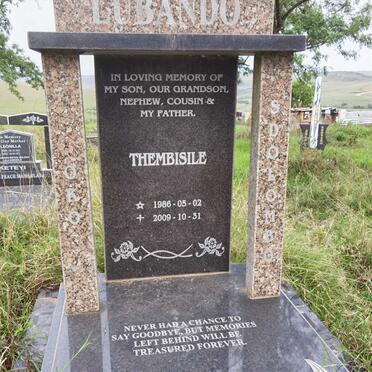 LUBANDO Thembisile 1986-2009