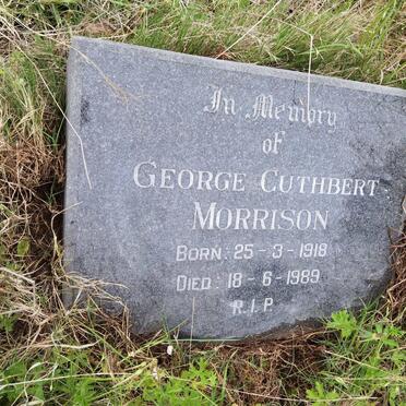 MORRISON George Cuthbert 1918-1989