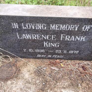 KING Lawrence Frank 1936-1972