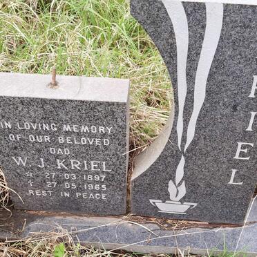 KRIEL W.J. 1897-1965