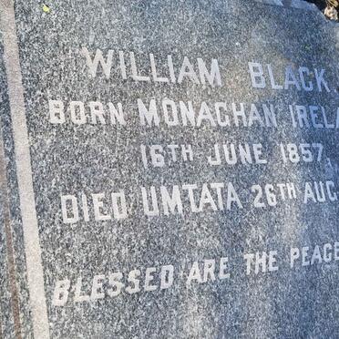 BLACK William 1857-1939