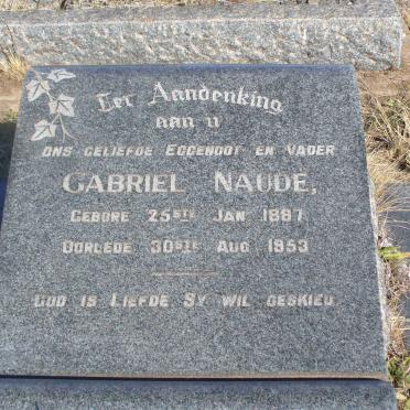 NAUDE Gabriel 1887-1953