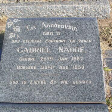 NAUDE Gabriel 1887-1953