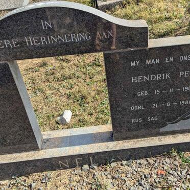 NEL Hendrik Petrus 1901-1981