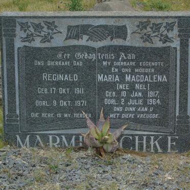MARMETSCHKE Reginald 1911-1971 &amp; Maria Magdalena NEL 1917-1964