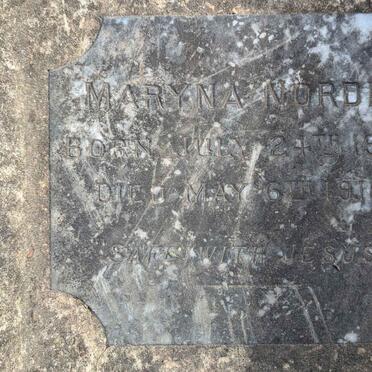 NORDEN Maryna 1909-1910