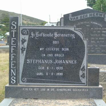 STEFFENS Stephanus Johannes 1935-1990