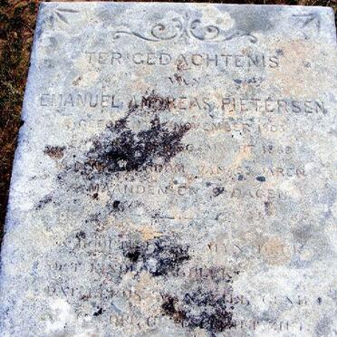 PIETERSEN Emanuel Andreas 1805-186?