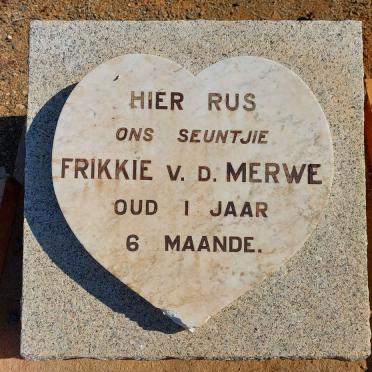 MERWE Frikkie, van der