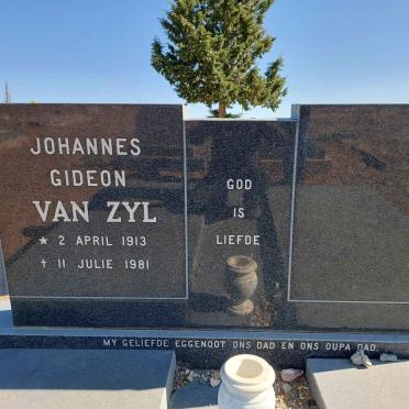ZYL Johannes Gideon, van 1913-1981