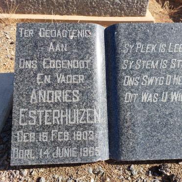 ESTERHUIZEN Andries 1903-1965