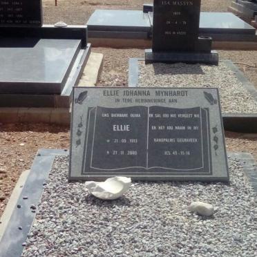 MYNHARDT Ellie Johanna 1913-2000