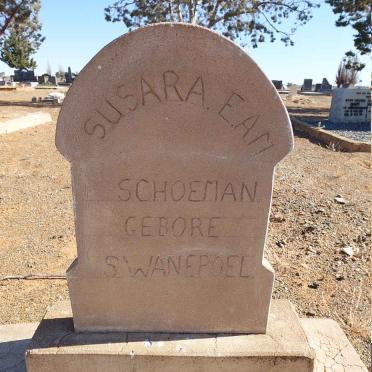 SCHOEMAN Susara E.A.M. nee SWANEPOEL