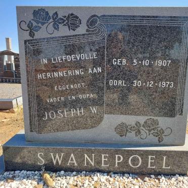 SWANEPOEL Joseph W. 1907-1973