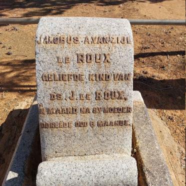ROUX Jacobus A. van Zijl, le