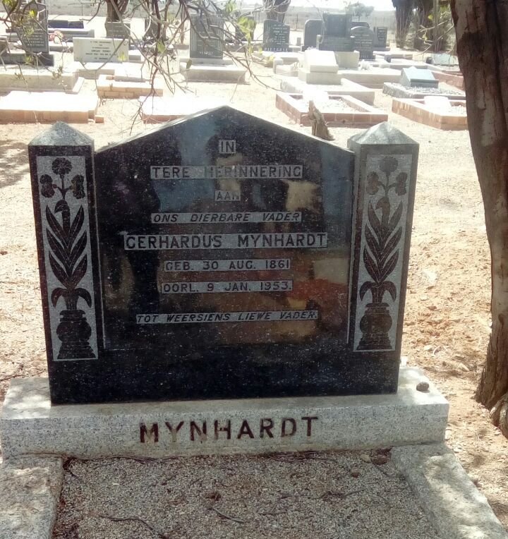 MYNHARDT Gerhardus 1861-1953