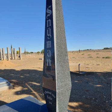 SNYMAN Paul 1935-1989 &amp; Anna 1937-