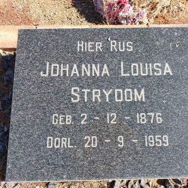 STRYDOM Johanna Louisa 1876-1959