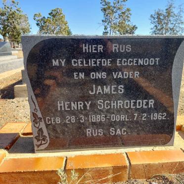 SCHROEDER James Henry 1886-1962