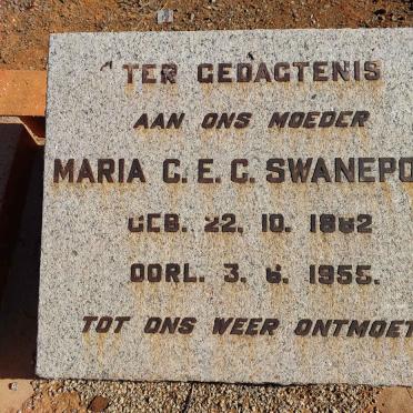 SWANEPOEL Maria C.E.C. 1882-1995