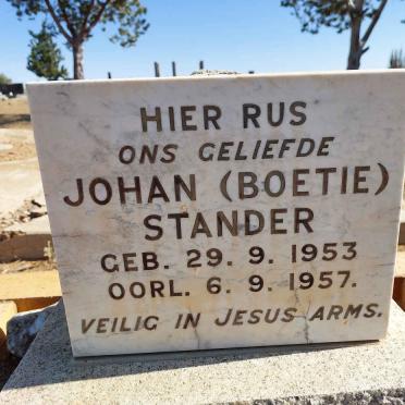 STANDER Johan 1953-1957
