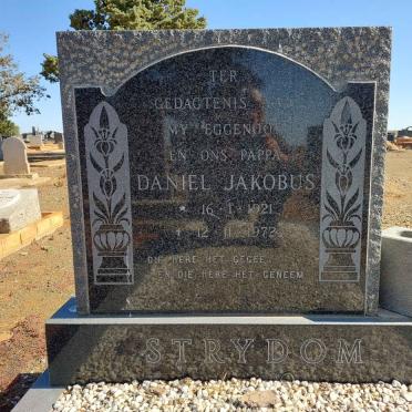 STRYDOM Daniel Jakobus 1921-1972