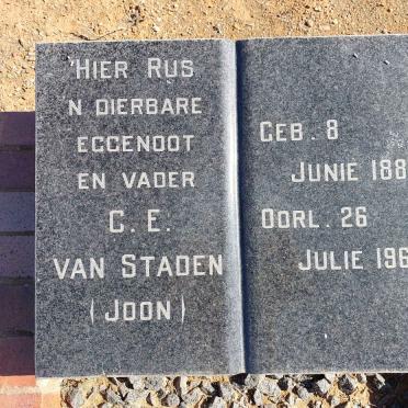 STADEN C.E., van 1886-1965
