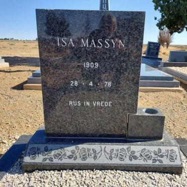 MASSYN Isa 1909-1978