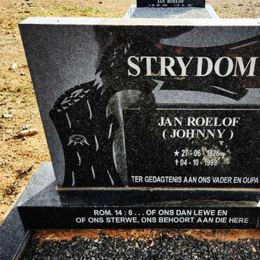 STRYDOM Jan Roelof 1926-1999