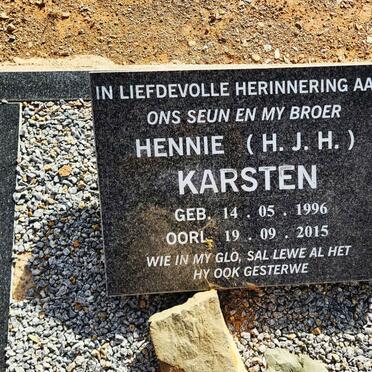 KARSTEN H.J.H. 1996-2015