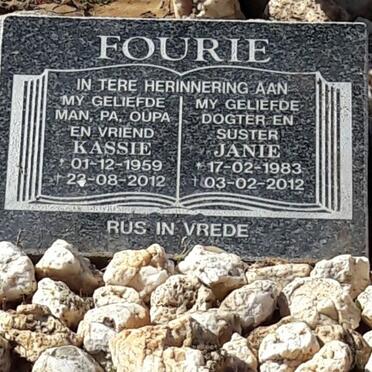 FOURIE Kassie 1959-2012 :: FOURIE Janie 1983-2012