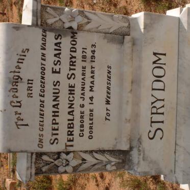 STRYDOM Stephanus Esaias Terblanche 1871-1943
