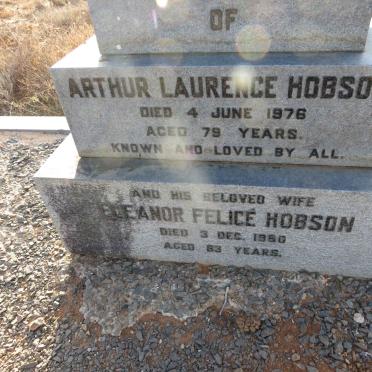 HOBSON Arthur Laurence -1978 & Eleanor Felice -1980