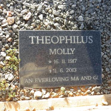 THEOPHILUS Molly 1917-2013