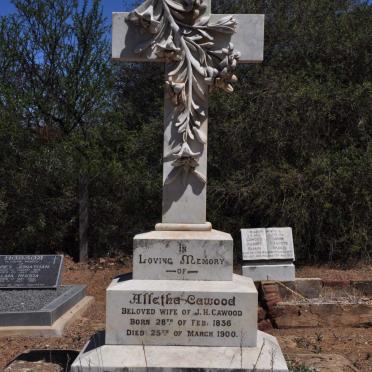 CAWOOD Alletha 1836-1900