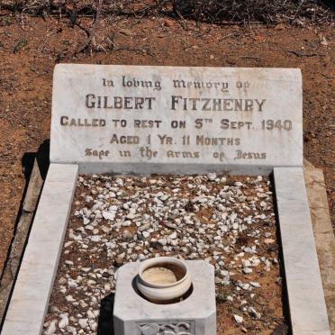 FITZHENRY Gilbert 1938-1940