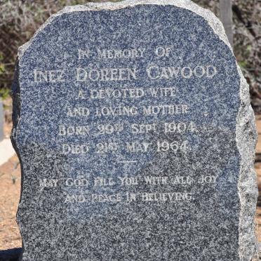 CAWOOD Leslie 1895-1960 &amp; Inez Doreen 1904-1964