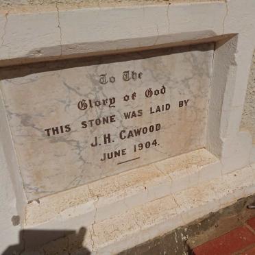 5. Cornerstone 1904