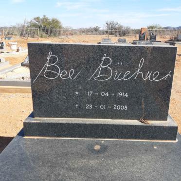 BÜCHNER Bee 1914-2008