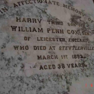 COX Harry -1892