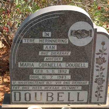 DOUBELL Maria Cornelia Doubell 1892-1983