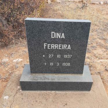 FERREIRA Dina 1937-1938