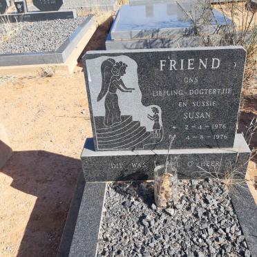 FRIEND Susan 1976-1976